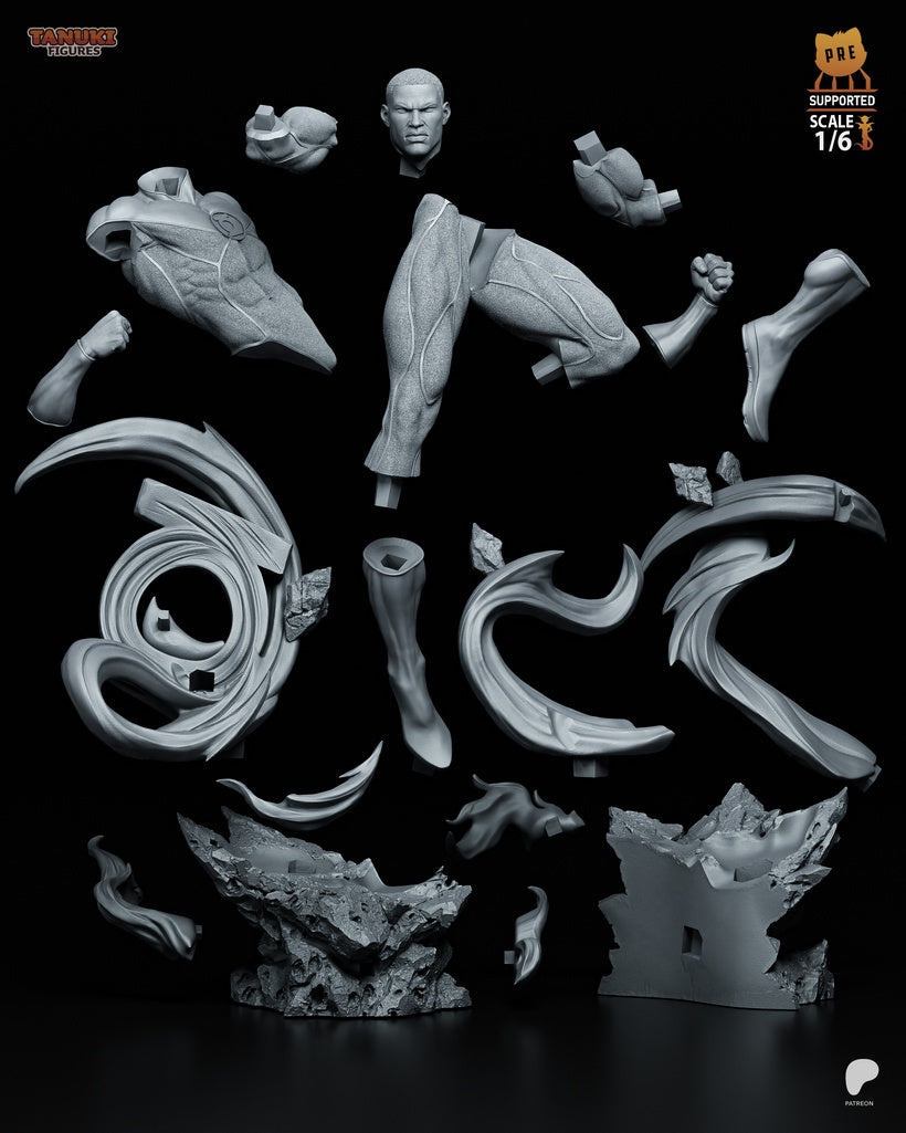 DC Comics Statue - Green Lantern John Stewart (1:6 Scale & Bust)