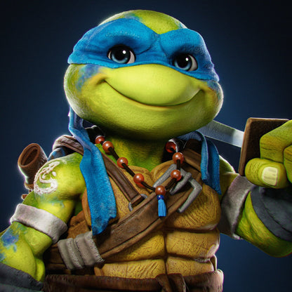 TMNT Figurine - Toon Leonardo (1:12 Scale)