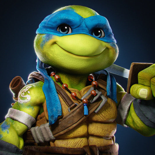 TMNT Figurine - Toon Leonardo (1:12 Scale)