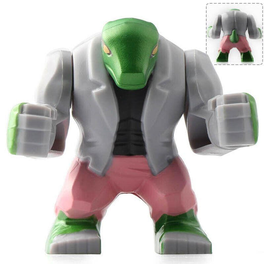 Marvel Lego Custom Minifigure - The Lizard (Big Figure)