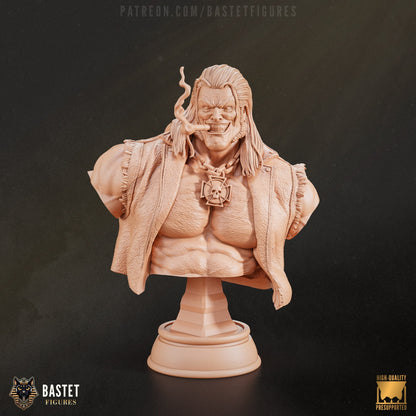 DC Comics Statue - Lobo (1:8 Scale & Bust)