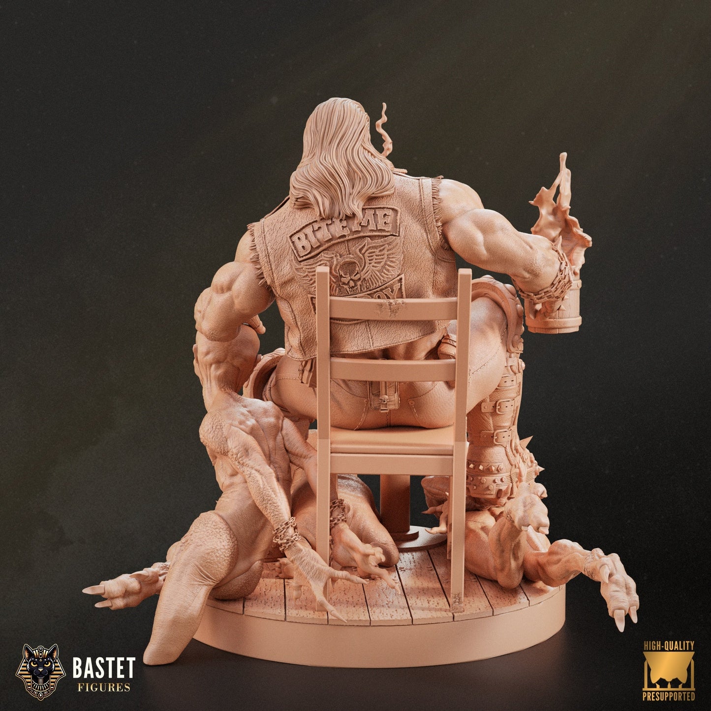 DC Comics Statue - Lobo (1:8 Scale & Bust)