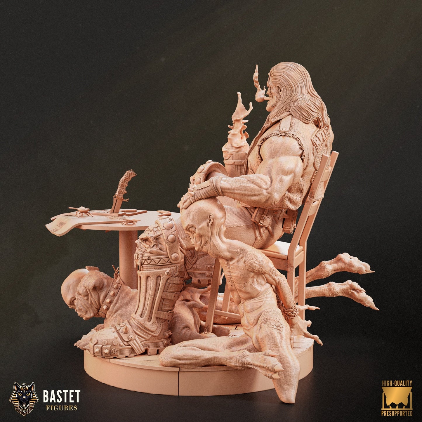 DC Comics Statue - Lobo (1:8 Scale & Bust)