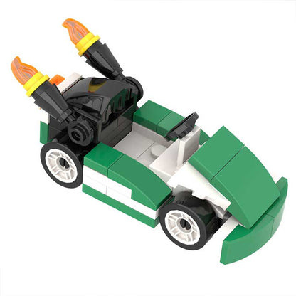 Games Lego Custom Minifigure - Mario Kart Green Super Mario Brothers