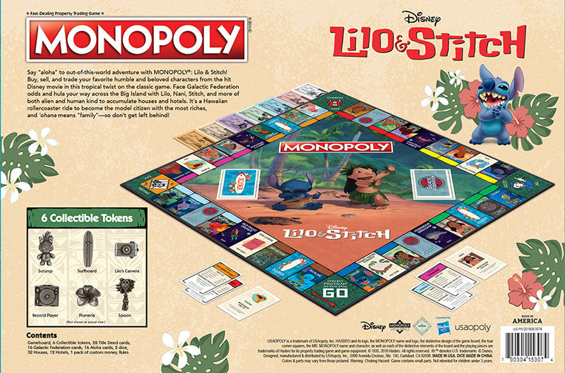 Disney Monopoly: Lilo & Stitch