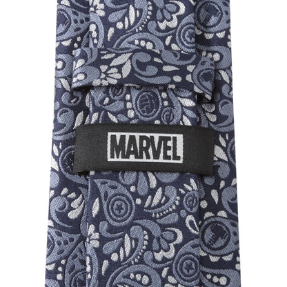 Marvel Avengers Paisley Icons Navy Men's Tie