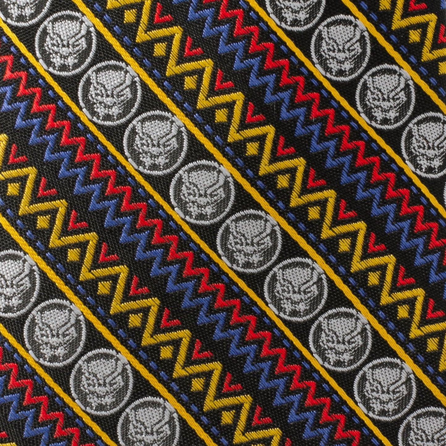 Marvel Black Panther Tribal Stripe Men's Tie