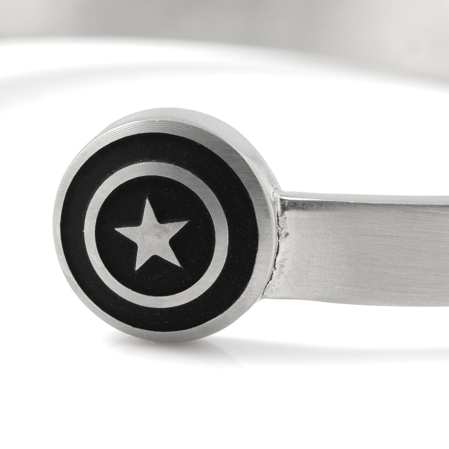 Marvel Captain America Stainless Steel Cuff Bracelet