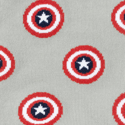 Marvel Captain America Gray Ankle Gift Set