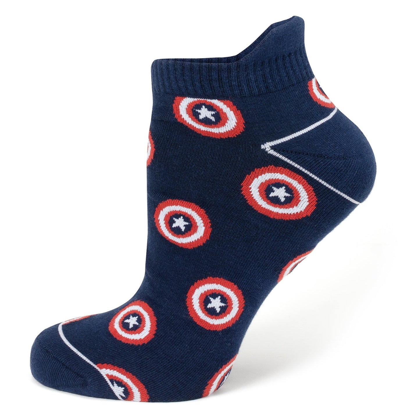 Marvel Captain America Navy Ankle Sock Gift Set