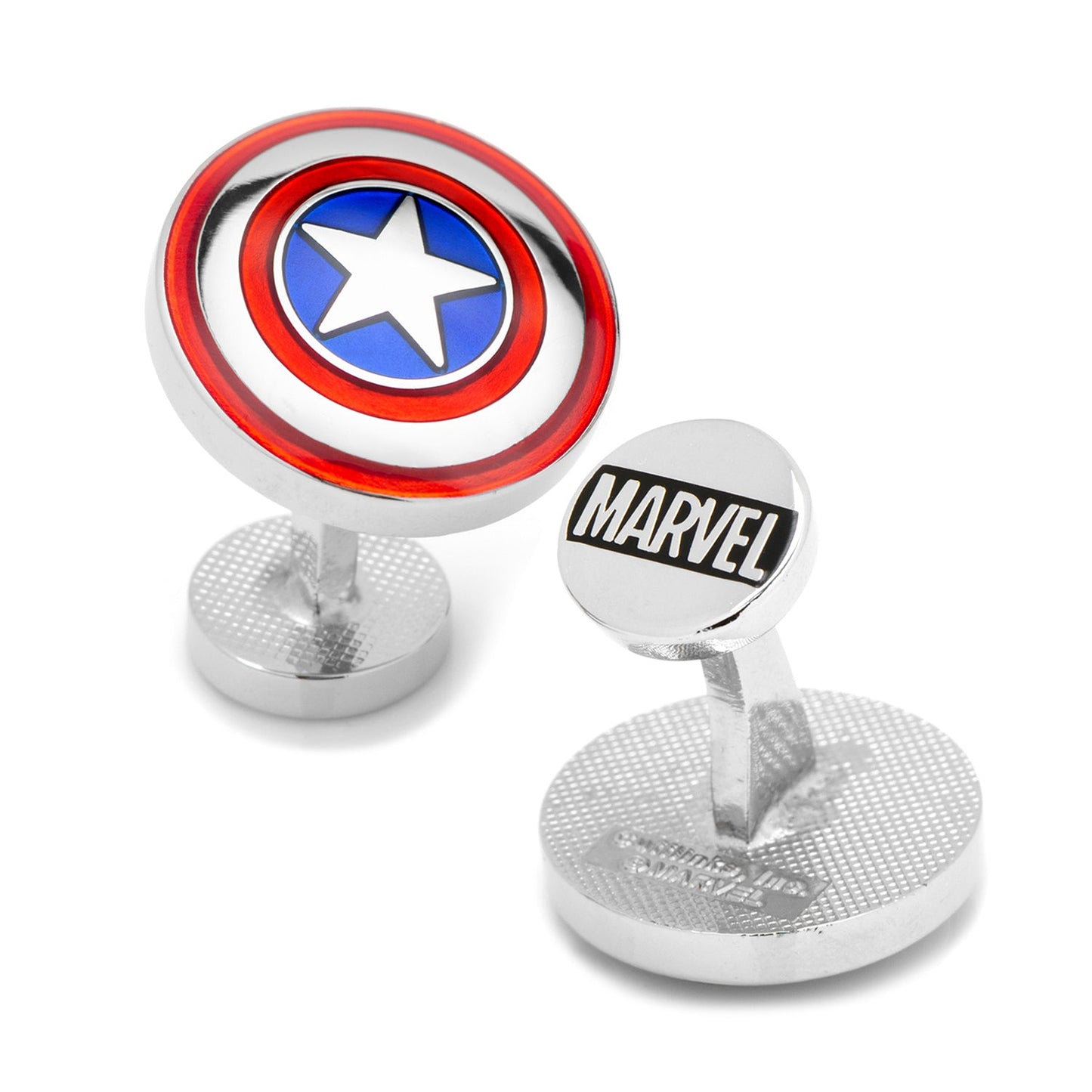 Marvel Captain America Cufflinks and Tie Bar Gift Set