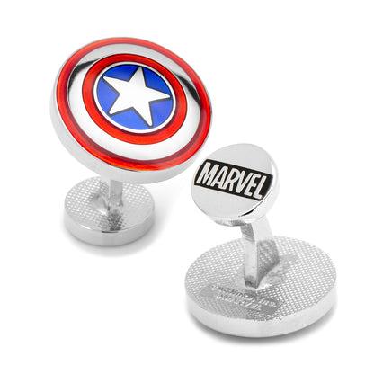 Marvel Captain America Cufflinks and Tie Bar Gift Set
