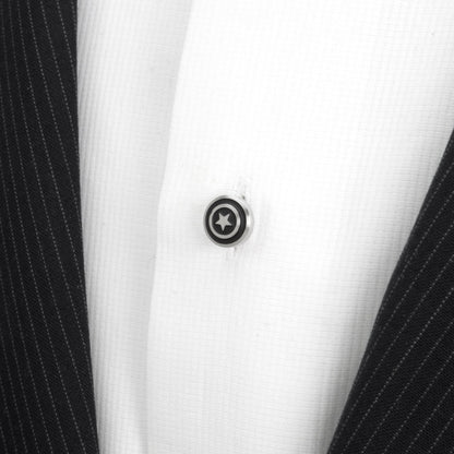 Marvel Captain America Shield Stainless Steel 5-Studs