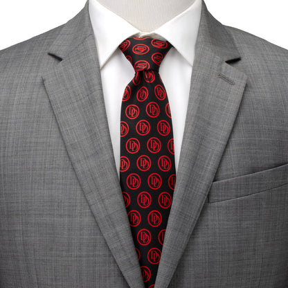 Marvel Daredevil Men’s Black Tie