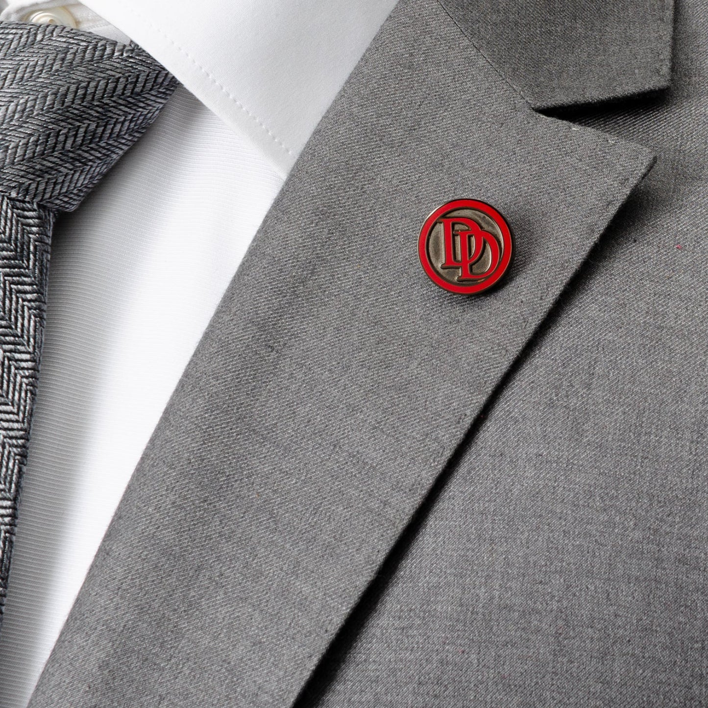 Marvel Daredevil Embossed Logo Lapel Pin