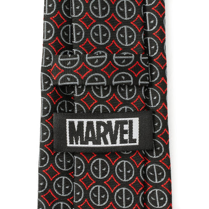 Marvel Deadpool Men's Black Tie