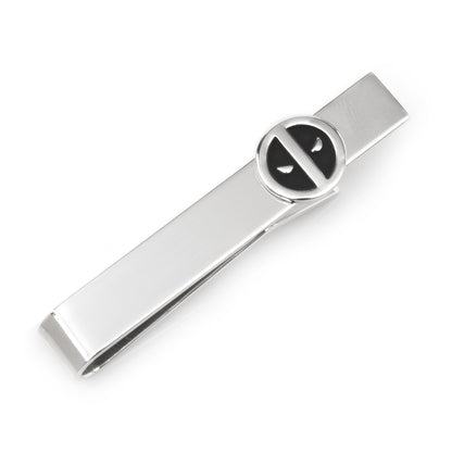 Marvel Deadpool Silver Mask Tie Bar