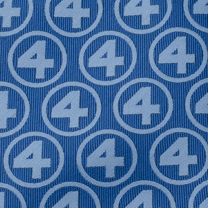 Marvel Fantastic Four Men's Blue Tie