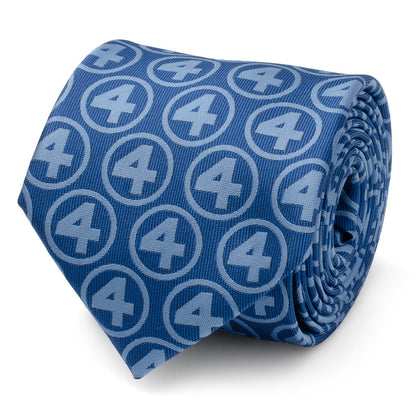Marvel Fantastic Four Men's Blue Tie