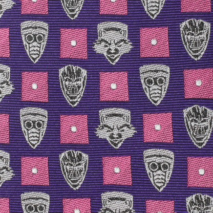 Marvel Guardian's of the Galaxy Purple Men's Tie