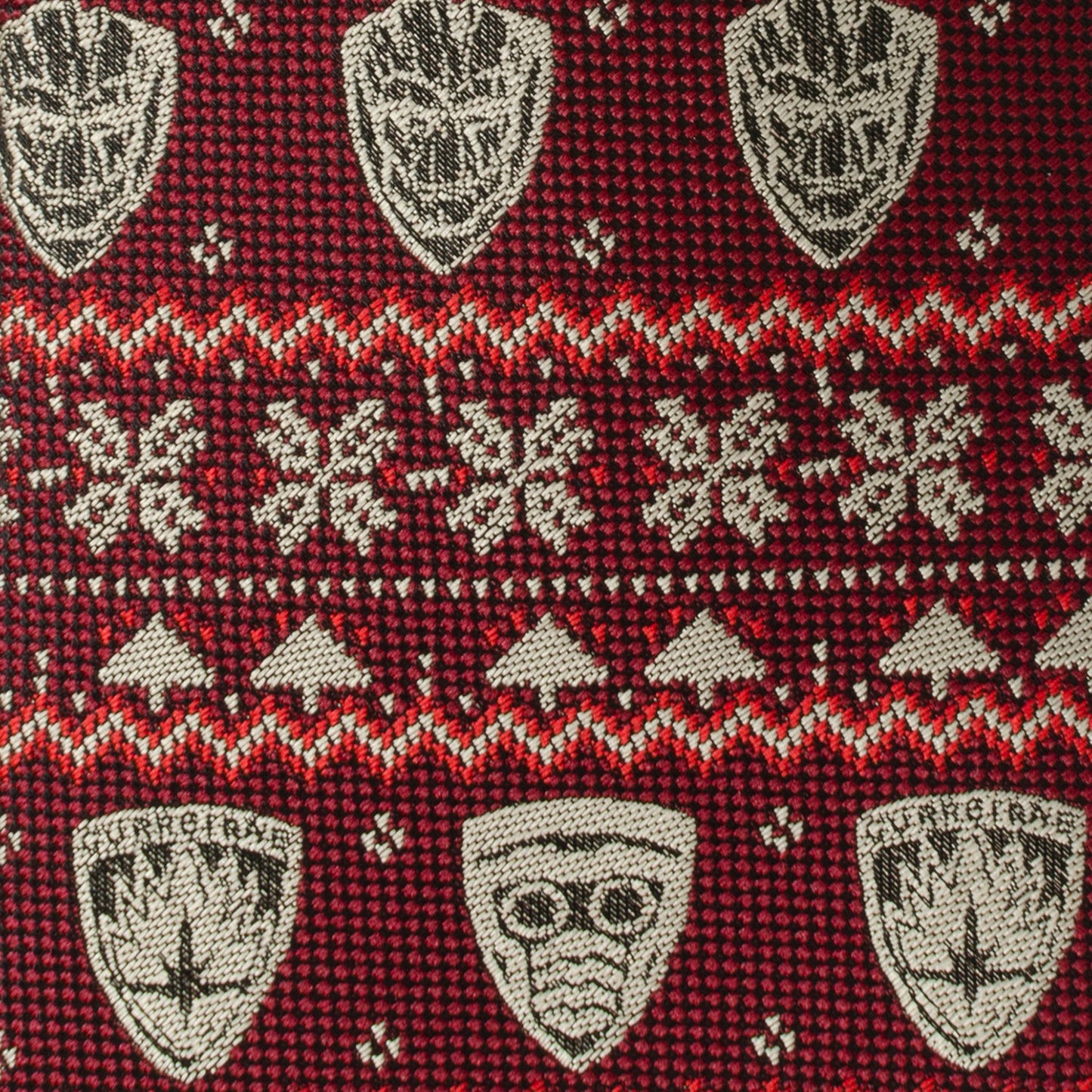 Marvel Guardians of the Galaxy Fair Isle Red Men's Tie