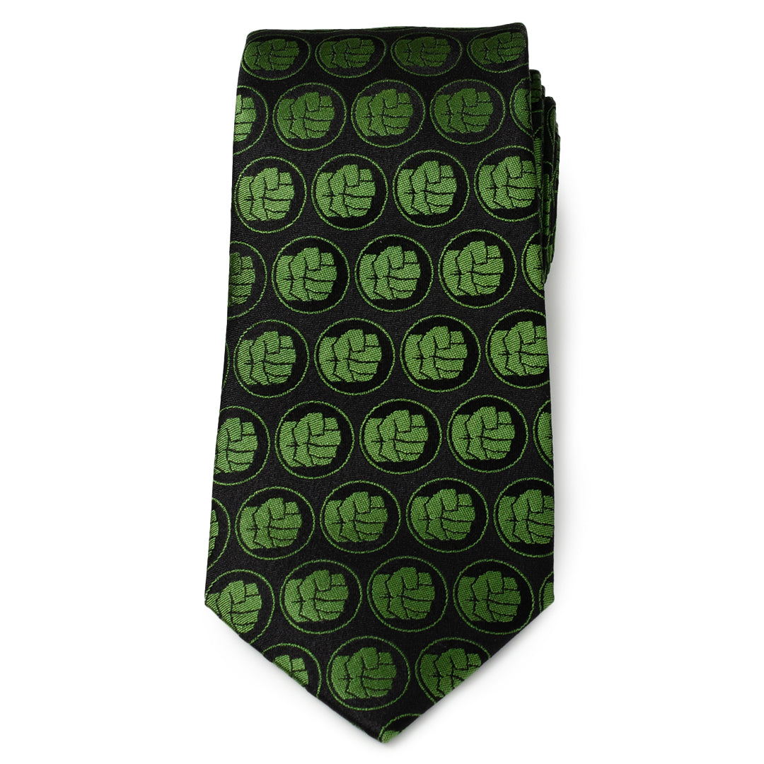 Marvel Hulk Black Men's Tie