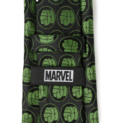 Marvel Hulk Black Men's Tie