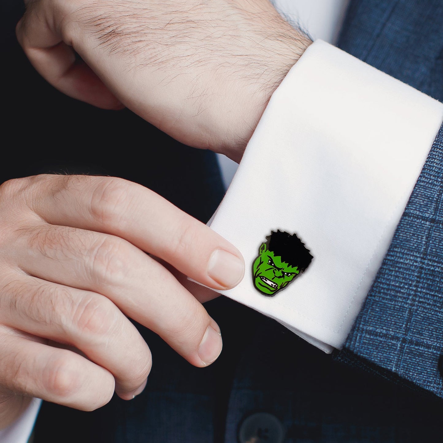 Marvel Hulk Comics Pair Cufflinks
