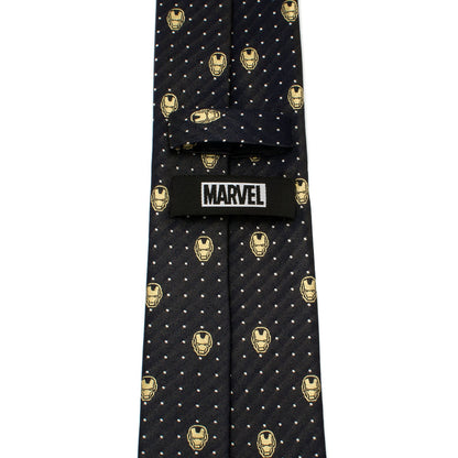 Marvel Iron Man Gray Dot Tie
