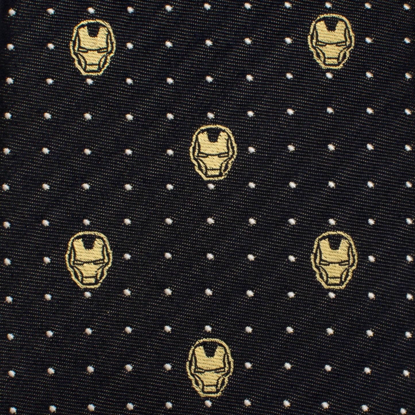 Marvel Iron Man Gray Dot Tie