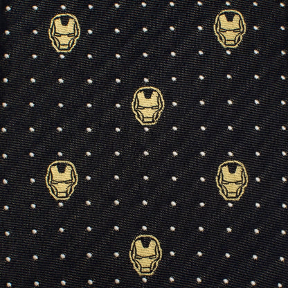 Marvel Iron Man Gray Dot Tie