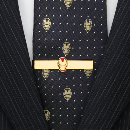 Marvel Gold Plated Iron Man Tie Bar