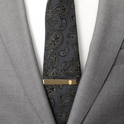 Marvel Iron Man "I Love You 3000" Textured Hidden Message Tie Bar