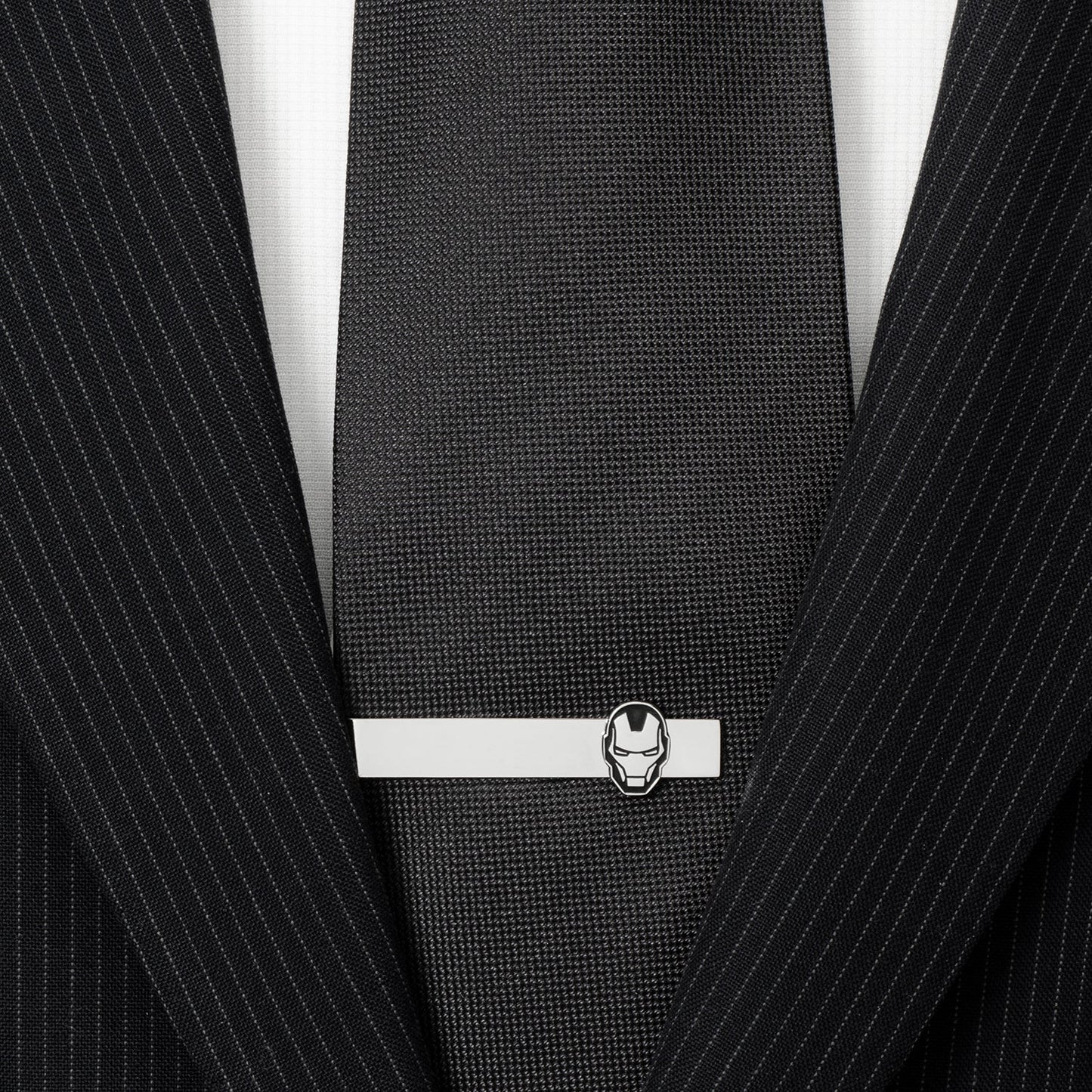 Marvel Iron Man Silver Tie Bar