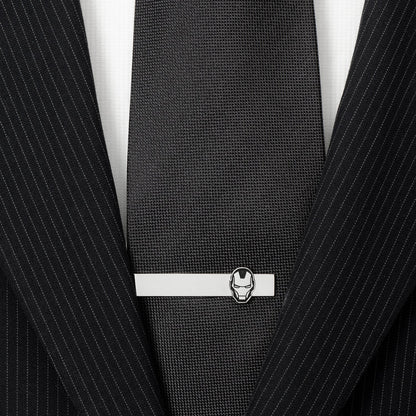 Marvel Iron Man Silver Tie Bar