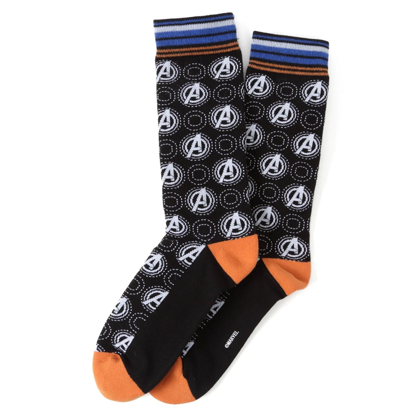 Marvel Argyle 3 Socks Pack and Lapel Pin Gift Set
