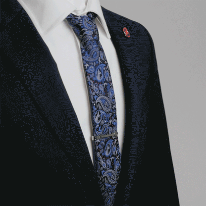 Marvel Avengers Blue Multi Paisley Men's Tie