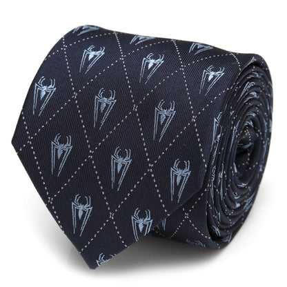 Marvel Spider-Man Diamond Navy Men's Tie