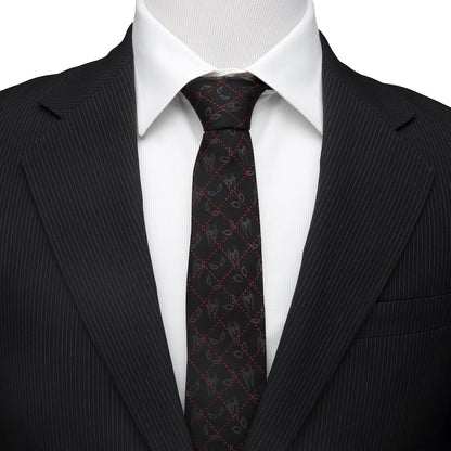 Marvel Spider-Man Eyes Diamond Men's Tie
