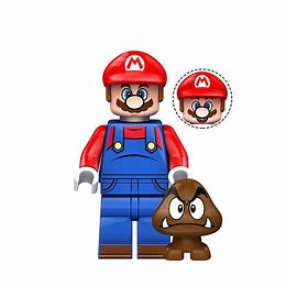 Games Lego Custom Minifigure - Mario
