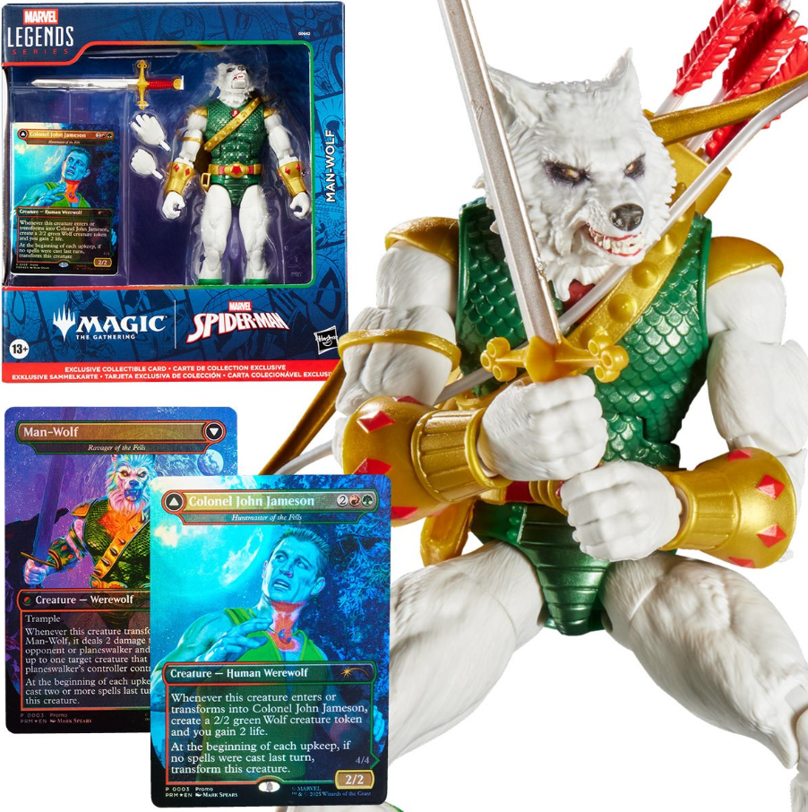 Marvel Legends Magic the Gathering Action Figure & Exclusive Card