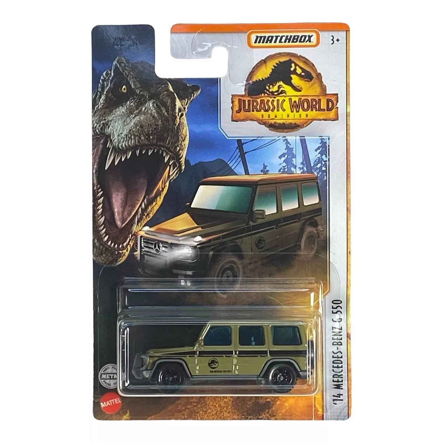 Movie Matchbox - Jurassic World  '14 Mercedes-Benz G 550 - Jurassic World Dominion Series