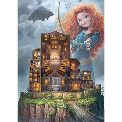Disney Puzzle - Merida "Disney Castle Collection" 1000 Piece Jigsaw Puzzle Ravensburger