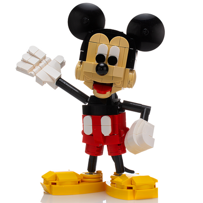 Disney Lego Set - The Magical Mouse MOC made using LEGO parts