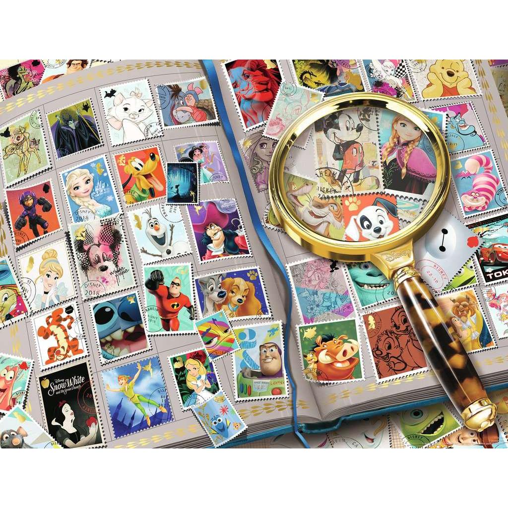 Disney Puzzle - My Favorite Stamps Disney 2000 Piece Jigsaw Puzzle Ravensburger