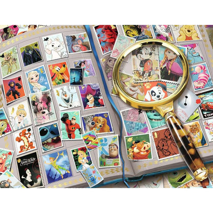 Disney Puzzle - My Favorite Stamps Disney 2000 Piece Jigsaw Puzzle Ravensburger