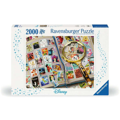 Disney Puzzle - My Favorite Stamps Disney 2000 Piece Jigsaw Puzzle Ravensburger