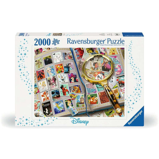 Disney Puzzle - My Favorite Stamps Disney 2000 Piece Jigsaw Puzzle Ravensburger