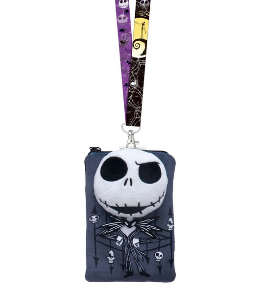 Disney The Nightmare Before Christmas Jack Skellington Deluxe Plush Lanyard