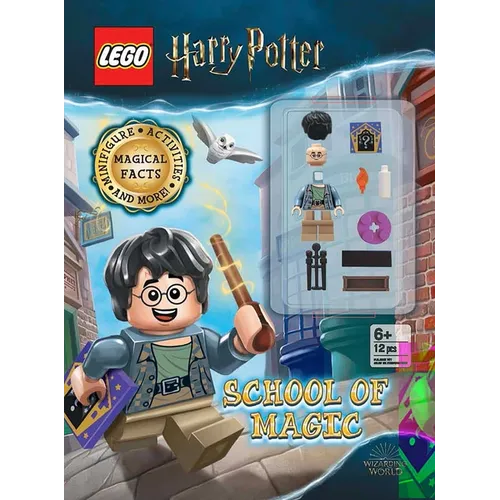 Harry Potter Paperback Book - Lego Harry Potter: School of Magic